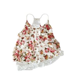 Women's Love J Floral Halter Tank Top